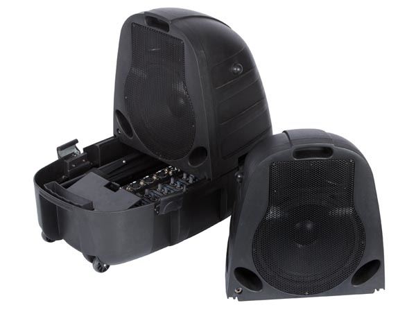 SOUND MACH V-EQUIPO DE SONIDO PORTATIL DJ 2X75W