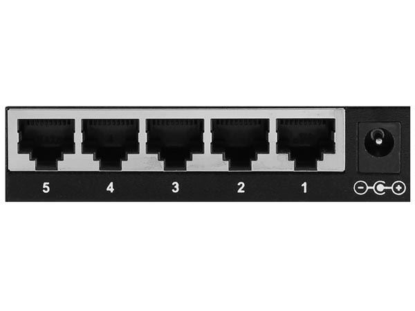Switch POE de 5 puertos 10/100mbps - Imagen 2