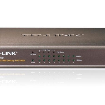 Switch POE de sobremesa. 8 puertos 10/100mbps - Imagen 1