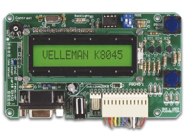 Tablón de mensajes programable de 8 entradas_con LCD& Interface en serie - Imagen 1